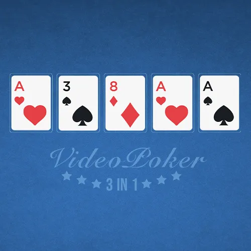 Videopoker 3in1