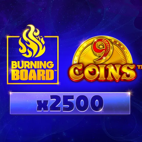 9 Coins Burning Board