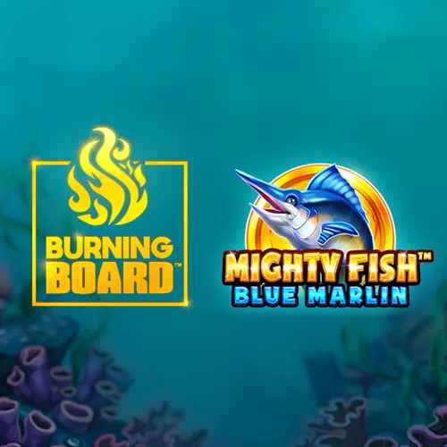 Mighty Fish: Blue Marlin Burning Board
